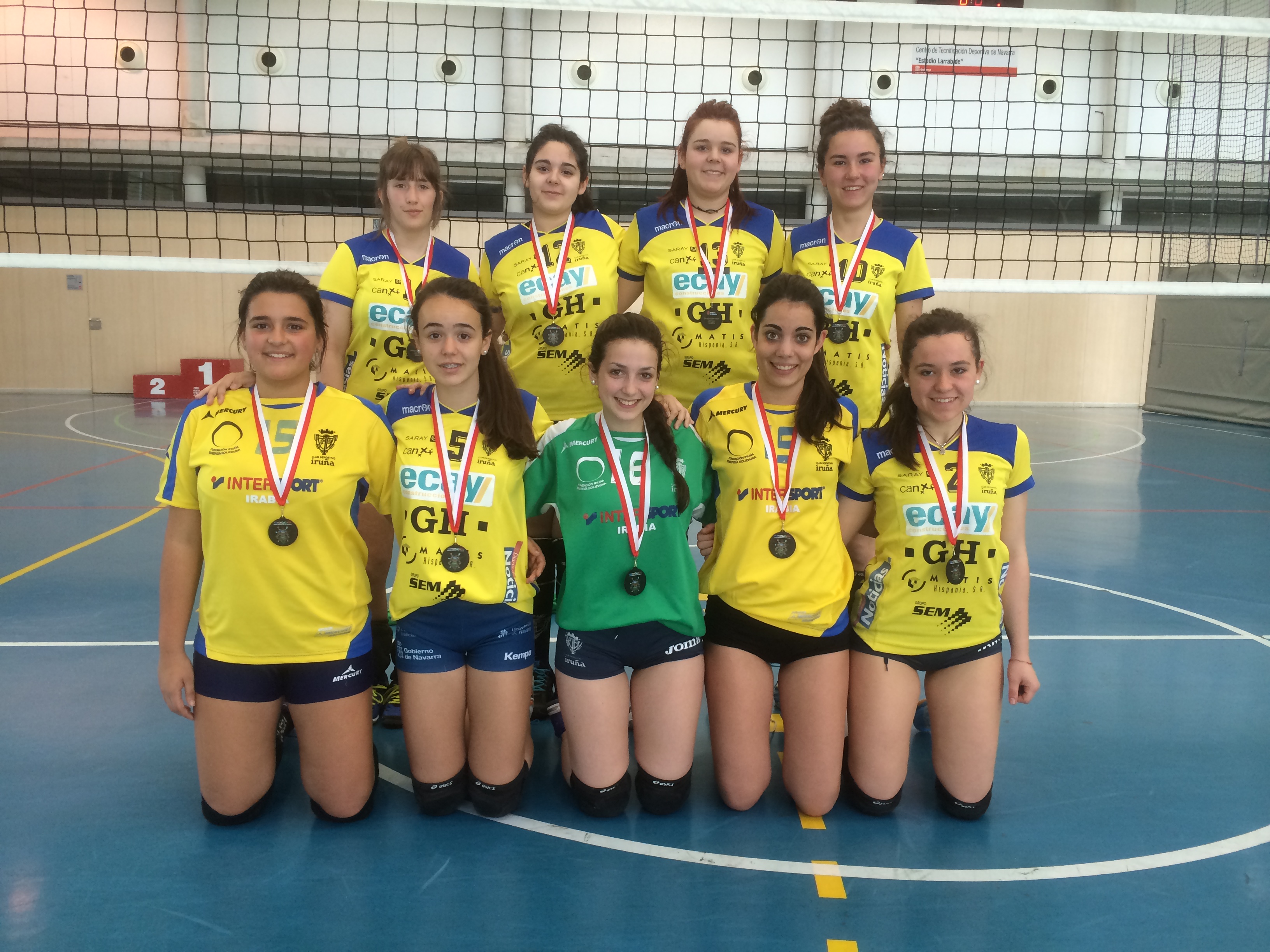 Las juveniles de Zubiri se llevan la liga.